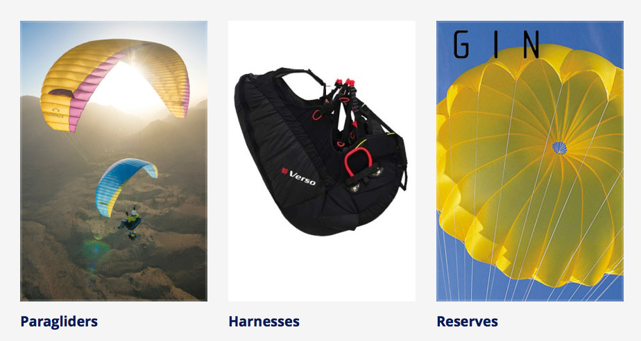 paraglider for sale